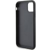 Karl Lagerfeld KLHCN61GSAKCPK iPhone 11 / Xr 6.1 czarny/black hardcase Gripstand Saffiano Karl&Choupette Pins